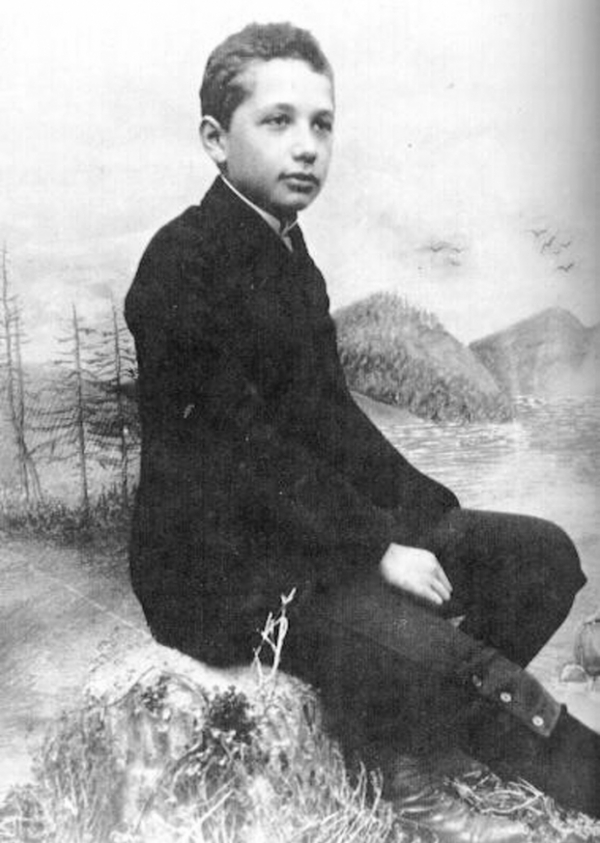   Albert Einstein, 12 tuổi, 1891  