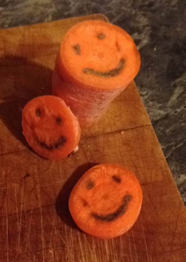   Một củ cà rốt hạnh phúc  