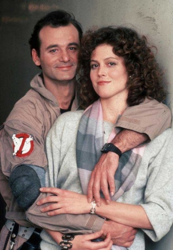   Bill Murray và Sigourney Weaver, 1984  