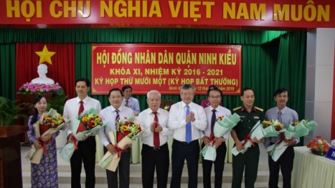 Cần Thơ: Quận Ninh Kiều có 2 tân lãnh đạo 39 tuổi