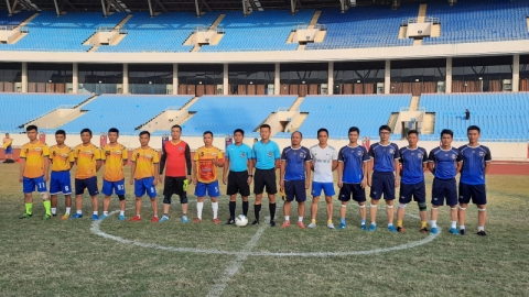 Hồng Quân đưa FC Tuổi trẻ Thủ đô vào bán kết Press Cup 2020 khu vực Hà Nội