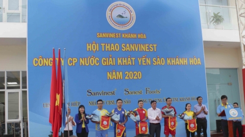Yến sào Khánh Hòa tổ chức Hội thao Sanvinest lần thứ I