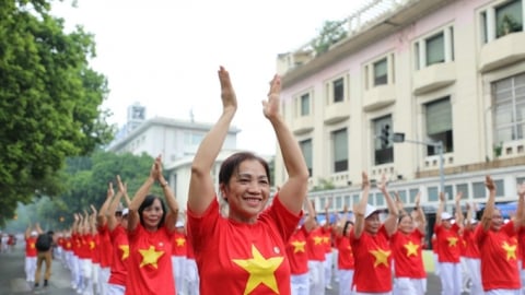 Gần 2.000 người cao tuổi Hà Nội tham gia ngày hội rèn luyện sức khỏe