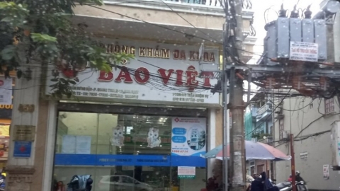 Phòng khám đa khoa Bảo Việt - Nam Định bị phạt 50 triệu đồng, tước giấy phép 3 tháng