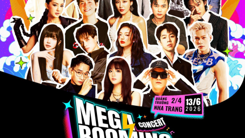 Dàn lineup khủng sẽ đổ bộ đại nhạc hội Mega Booming – Charmora City tại Nha Trang vào ngày 13/6