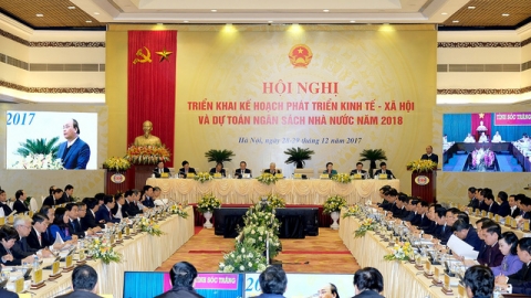 'Năm 2017 đã làm trong sạch 1 bước bộ máy Nhà nước với nhiều đại án tham nhũng lớn'