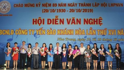 Công ty Yến sào Khánh Hòa tổ chức hội diễn văn nghệ cán bộ, công nhân lao động