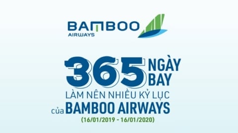 365 ngày bay làm nên nhiều kỷ lục của Bamboo Airways
