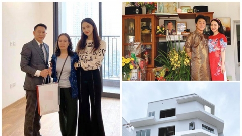 Loạt sao Việt mua nhà tiền tỷ tặng bố mẹ đầu năm mới