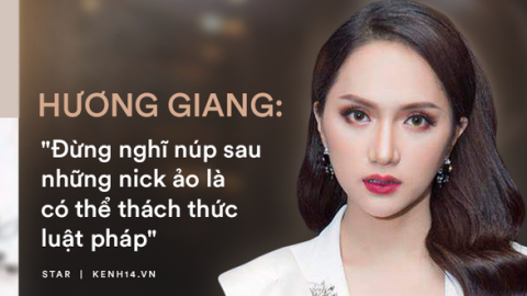 Hương Giang tra lý lịch antifan, mời công an đến tận nhà giải quyết