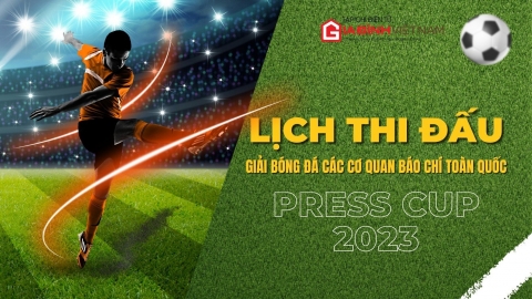 Kết quả bốc thăm chia bảng và lịch thi đấu Press Cup 2023