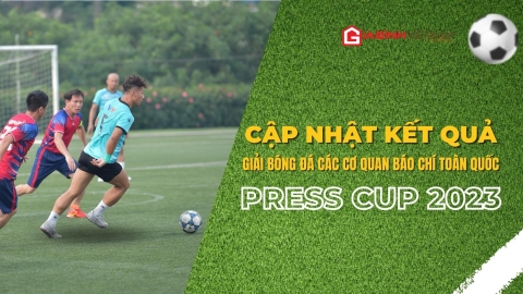 Xác định 2 đội bóng mạnh nhất vào chơi chung kết Press Cup 2023