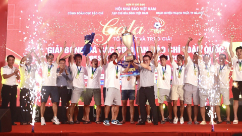 Gala trao giải Press Cup 2023: “Khẳng định sự lớn mạnh của hoạt động thể dục, thể thao trong các cơ quan báo chí”