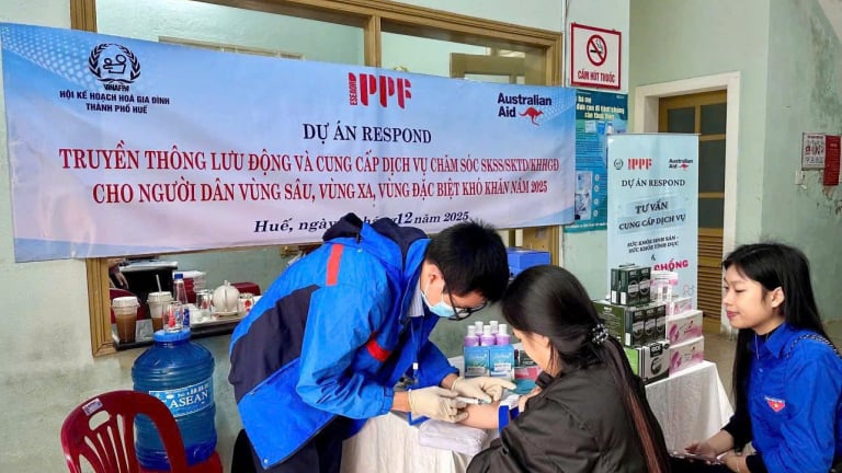 Hội KHHGĐ Việt Nam mở rộng cánh cửa tiếp cận dịch vụ sức khỏe sinh sản tới những người thiệt thòi nhất
