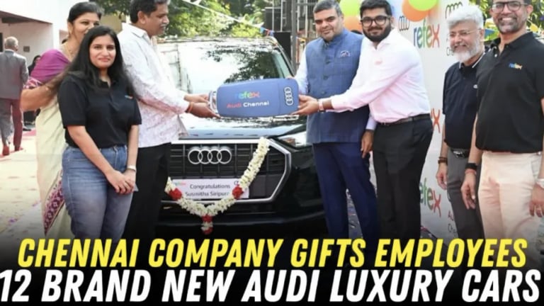 Một công ty thưởng 12 xe sang Audi cho nhân viên xuất sắc