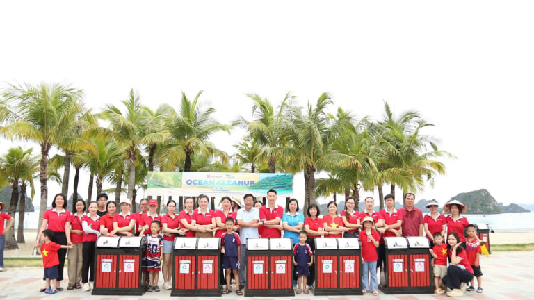 SeABank triển khai Ocean Cleanup 2026, hơn 1.000 CBNV chung tay làm sạch bờ biển