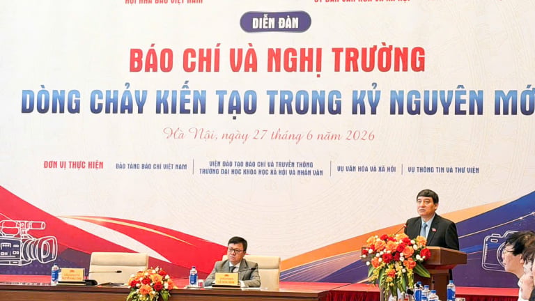 Báo chí và nghị trường cùng kiến tạo dòng chảy niềm tin trong kỷ nguyên mới