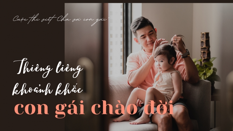 Thiêng liêng khoảnh khắc con gái chào đời