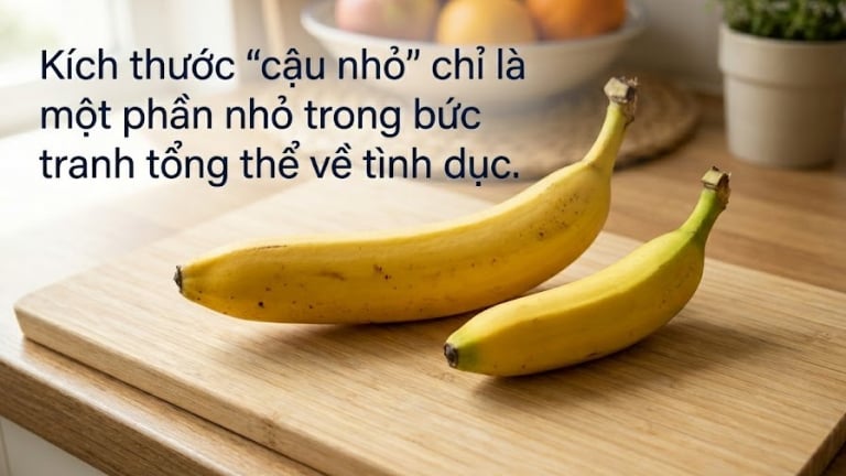 Kích thước 'cậu nhỏ': “Chìa khóa” cho sự thăng hoa hay là nỗi ám ảnh vô hình?