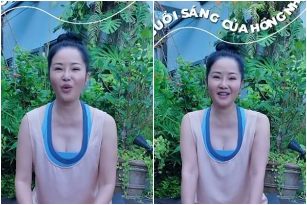 Diva Hồng Nhung chia sẻ cách giảm sưng mặt do thuốc điều trị ung thư
