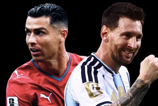 Phản ứng “chẳng giống ai” của vợ Messi và Ronaldo khi chồng lập công World Cup