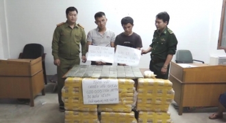 Bắt giữ 2 đối tượng vận chuyển 600.000 viên ma tuý tổng hợp và 36 bánh heroin từ Lào về Việt Nam