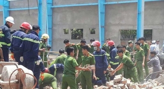 Vĩnh Long: 6 công nhân thiệt mạng trong một vụ tai nạn sập tường