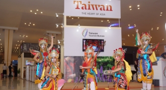 Gian hàng Đài Loan VITM 2019 thu hút sự chú ý của nhiều du khách