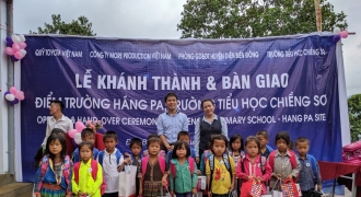 Quỹ Toyota VN hỗ trợ xây dựng trường học tại tỉnh Điện Biên