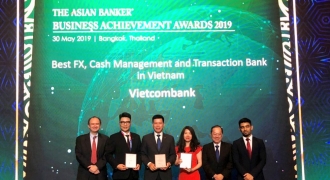 Vietcombank nhận ba giải thưởng quan trọng từ The Asian Banker