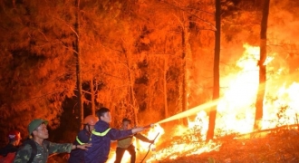 Những câu chuyện tình người trong vụ cháy rừng lịch sử tại Hà Tĩnh