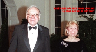 Tỷ phú Warren Buffett: “Quyết định lớn nhất cuộc đời là chọn người bạn đời để kết hôn”