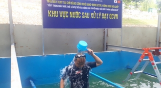 Chuyên gia Nhật tắm ở sông Tô Lịch, người dân Hà Nội bày tỏ vui mừng