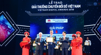 Huawei Việt Nam được trao Giải thưởng Thu hẹp Khoảng cách số tại Việt Nam năm 2019