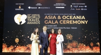 Khách sạn Mường Thanh giành giải thưởng World Travel Awards 2019