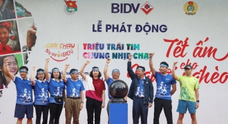 BIDV: Giải chạy online khởi động ấn tượng với hơn 16.000 người đăng ký tham gia