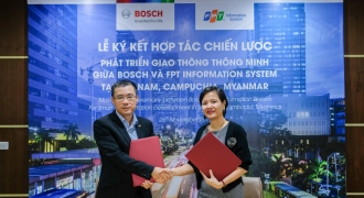 Bosch Việt Nam và Công ty Hệ thống Thông tin FPT hợp tác phát triển giao thông thông mình