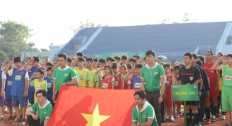 Giải bóng đá, bóng rổ - Cúp Neslté MILO đã đến với tỉnh Vĩnh Long