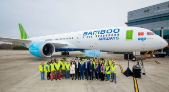 Hình ảnh đầu tiên về nội thất Boeing 787-9 Dreamliner mới gia nhập đội bay Bamboo Airways