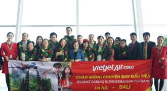 Đón Xuân rộn ràng cùng Vietjet với đường bay thẳng đầu tiên kết nối Hà Nội – Bali (Indonesia)
