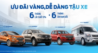 “Ưu đãi vàng, dễ dàng tậu xe” cùng Ford Việt Nam