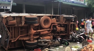 Toàn cảnh vụ xe tải tông vào chợ ở Đắk Nông: 5 người tử vong, hiện trường tang thương