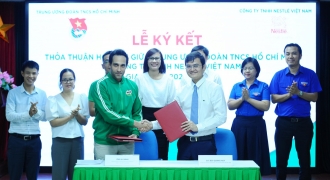 Công ty Nestlé Việt Nam ký hợp tác toàn diện với TƯ Đoàn TNCS HCM giai đoạn 2020-2021