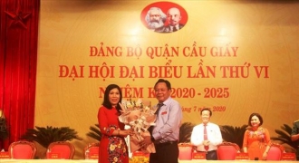 Đại hội Đảng bộ quận Cầu Giấy - Hà Nội: Phát huy truyền thống, phát triển bền vững, nâng cao đời sống nhân dân