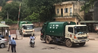 Hà Nội: Dân rút lều bạt, thông xe bãi rác Nam Sơn