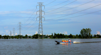 Truyền tải điện miền Tây 3 đảm bảo an toàn lưới điện trong mùa mưa bão