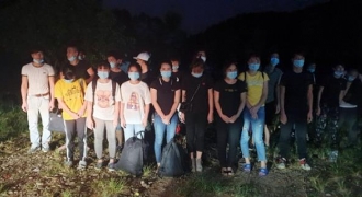 69 người từ Trung Quốc vượt sông nhập cảnh trái phép bị bắt giữ ở Quảng Ninh