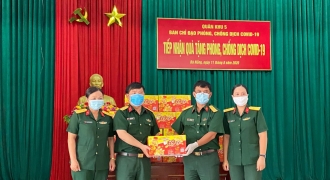 72.000 sản phẩm Trà Thanh Nhiệt Dr Thanh tiếp tục tiếp sức Quân khu 5 và Quân khu 7