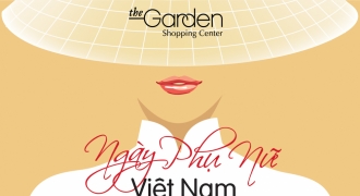 TTTM The Garden tung ra nhiều ưu đãi hấp dẫn chào mừng Ngày Phụ Nữ Việt Nam