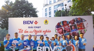 BIDV khởi động giải chạy Tết ấm cho người nghèo 2021- Vì miền Trung thương yêu